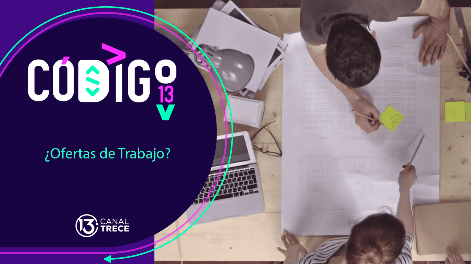 ¿Ofertas de Trabajo? | Código 13 - 16 Julio 2024