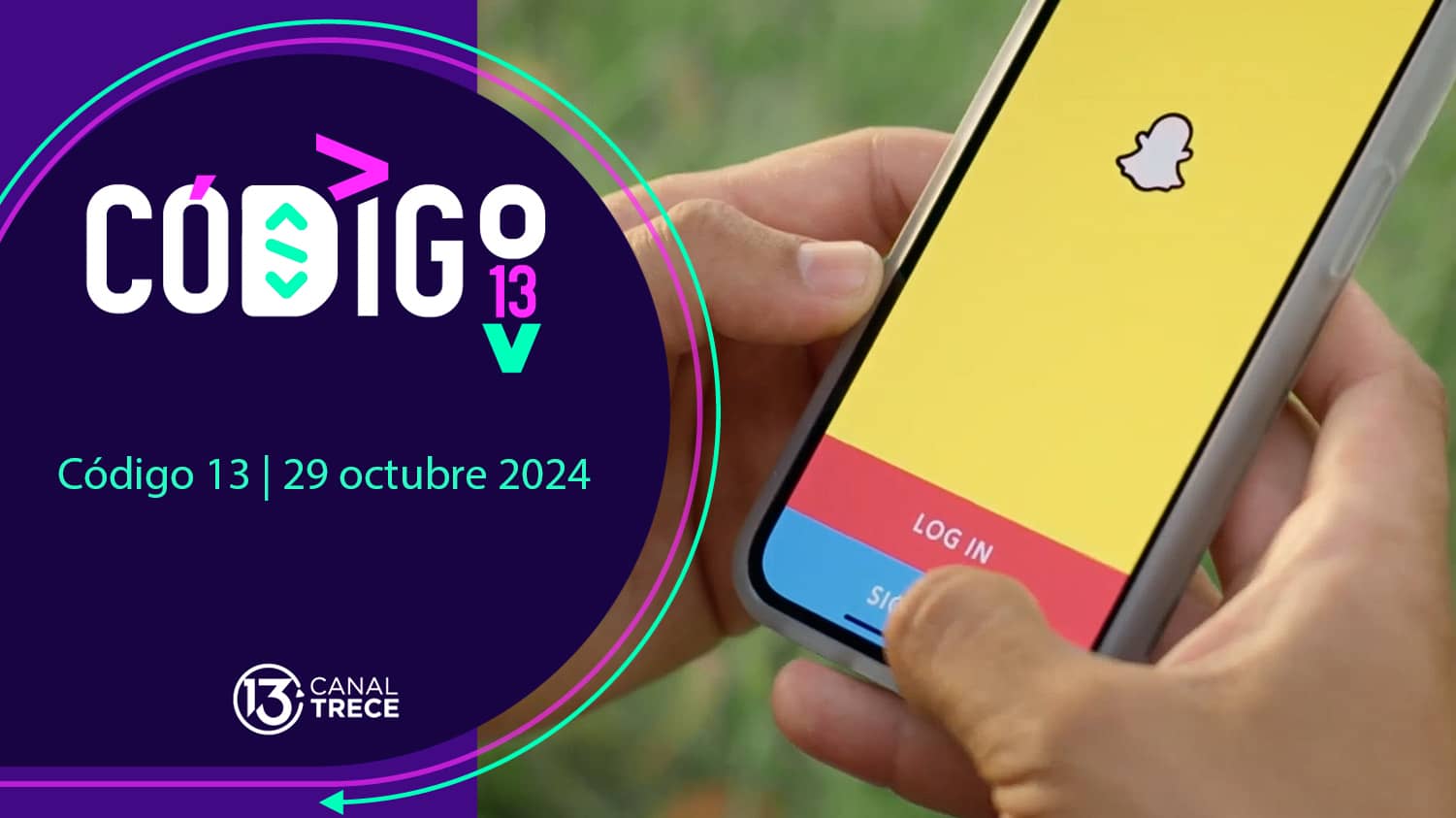 Código 13 | 29 octubre 2024