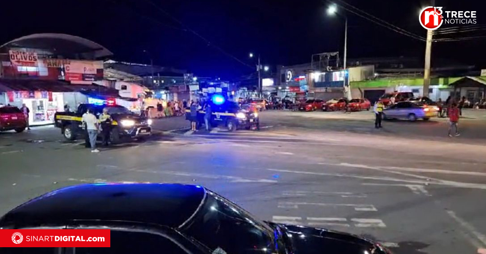 Comerciantes en Paso Canoas protestan contra cambio en traslado de migrantes y bloquean frontera 