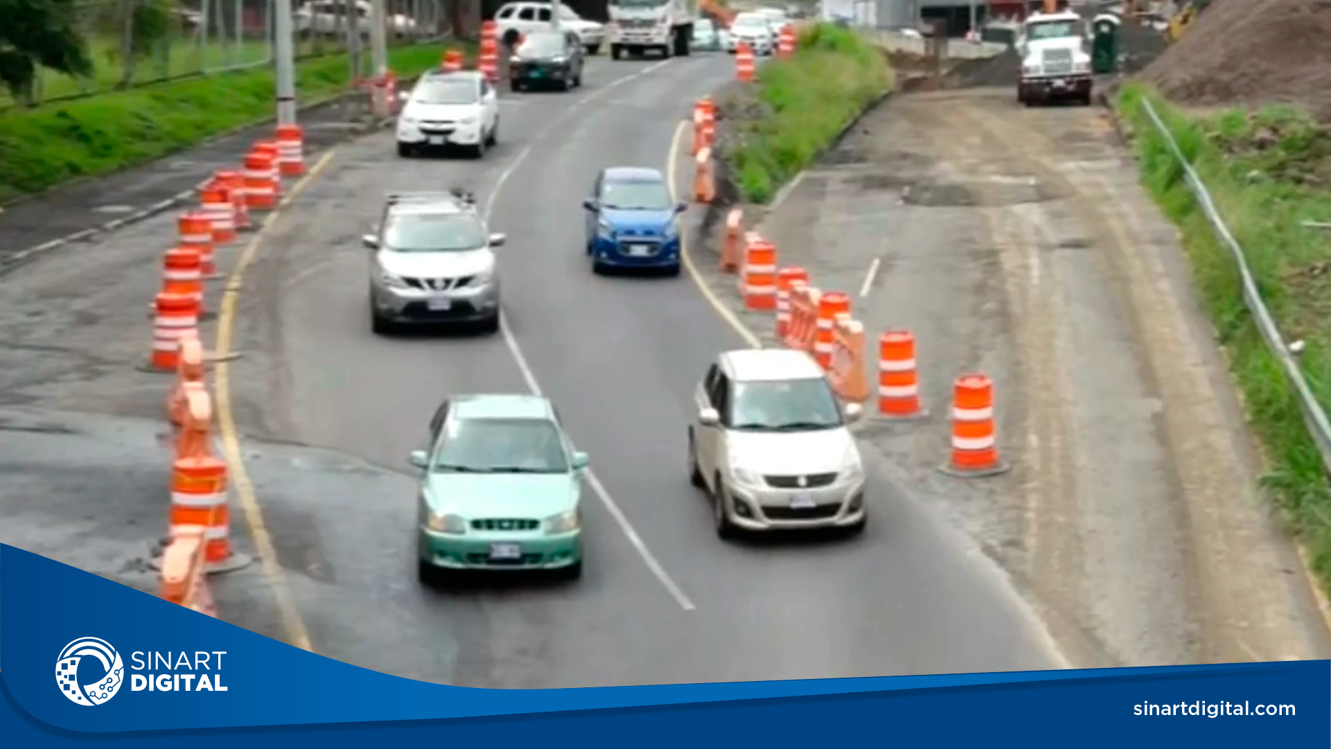 VIDEO | Paso elevado en Hatillo 4 alcanzó 9% de avance y beneficiará a 60.000 conductores.