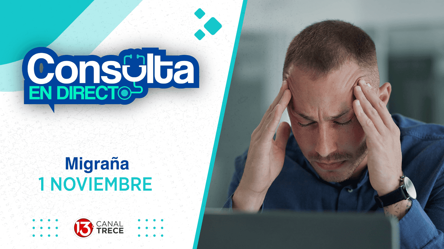 Migrañas | Consulta en Directo 1 noviembre 2024. Programa completo. 