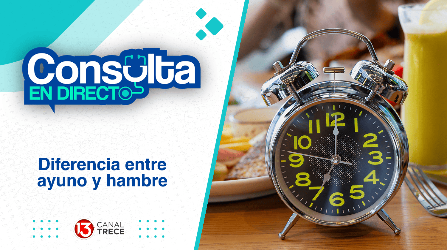 Diferencia entre el ayuno y el hambre | Consulta en directo 3 septiembre 2024. Programa Completo. 
