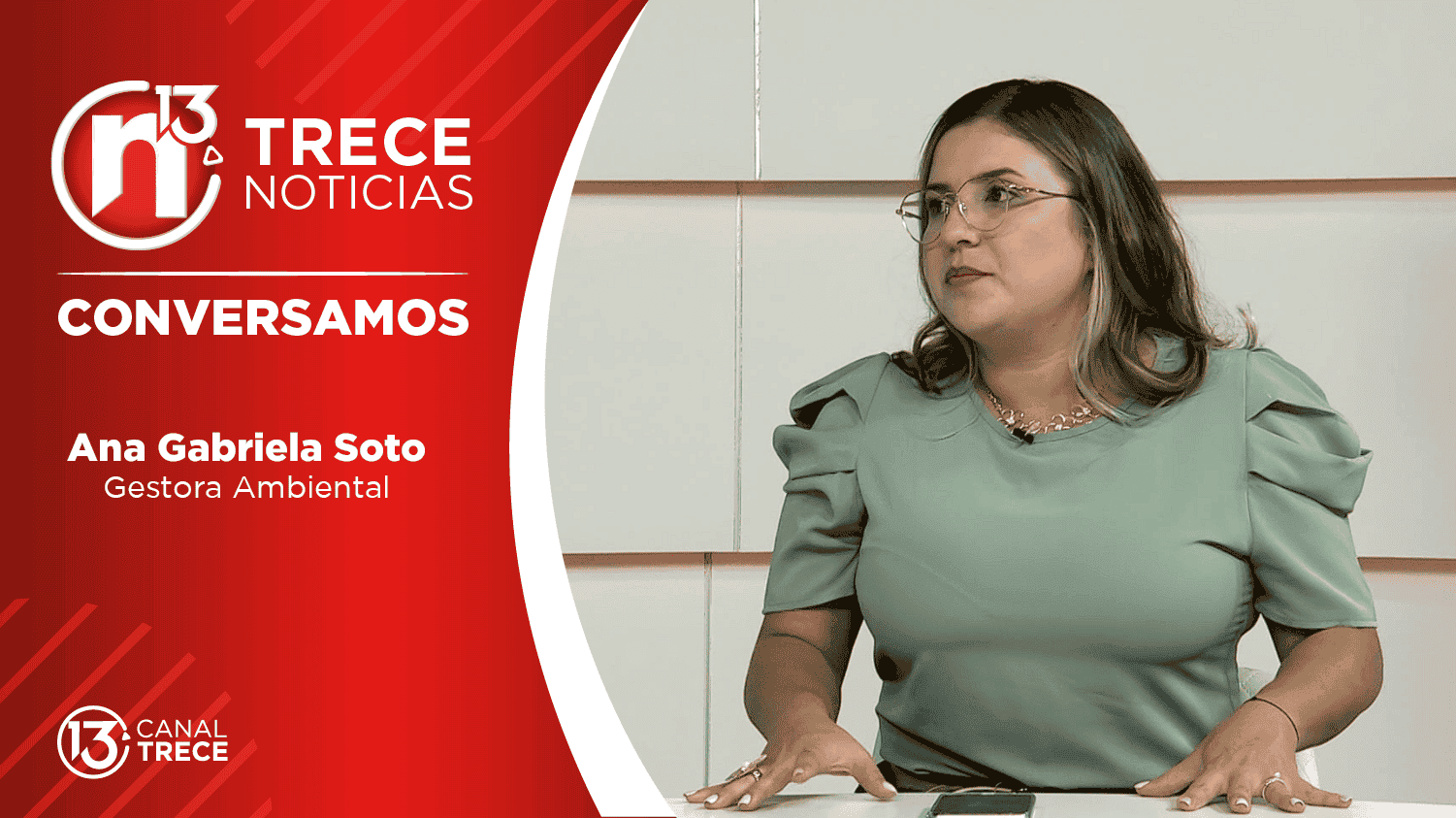 Conversamos con Ana Gabriela Soto, gestora ambiental.