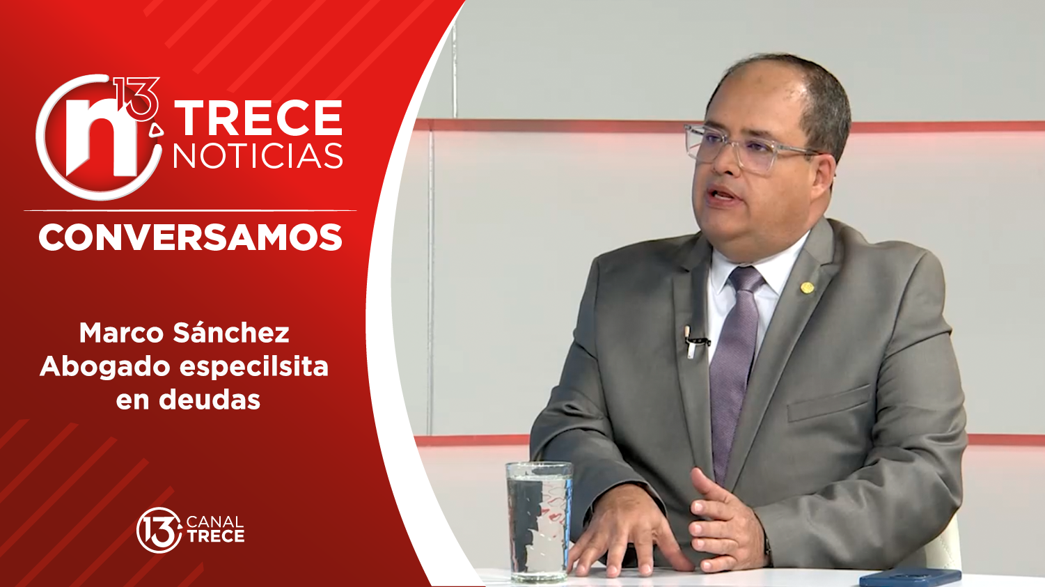 Conversamos con: Marco Sánchez, Abogado especialista en deudas