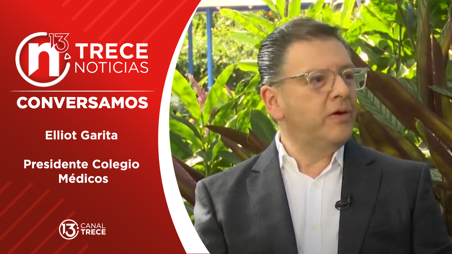 Conversamos con: Elliot Garita, Presidente Colegio  Médicos