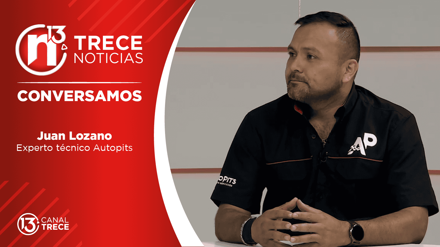 Juan Lozano, experto Técnico Autopits | Conversamos 17 mayo 2024. 