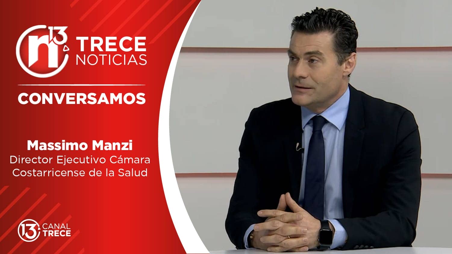 Conversamos con Massimo Manzi, director Ejecutivo Cámara Costarricense de la Salud.