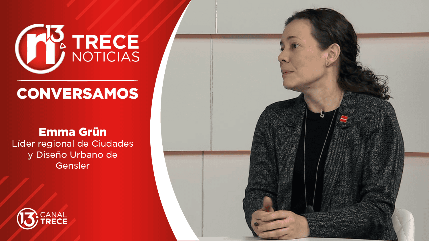 Conversamos con Emma Grün, líder regional de Ciudades y Diseño Urbano de Gensler.