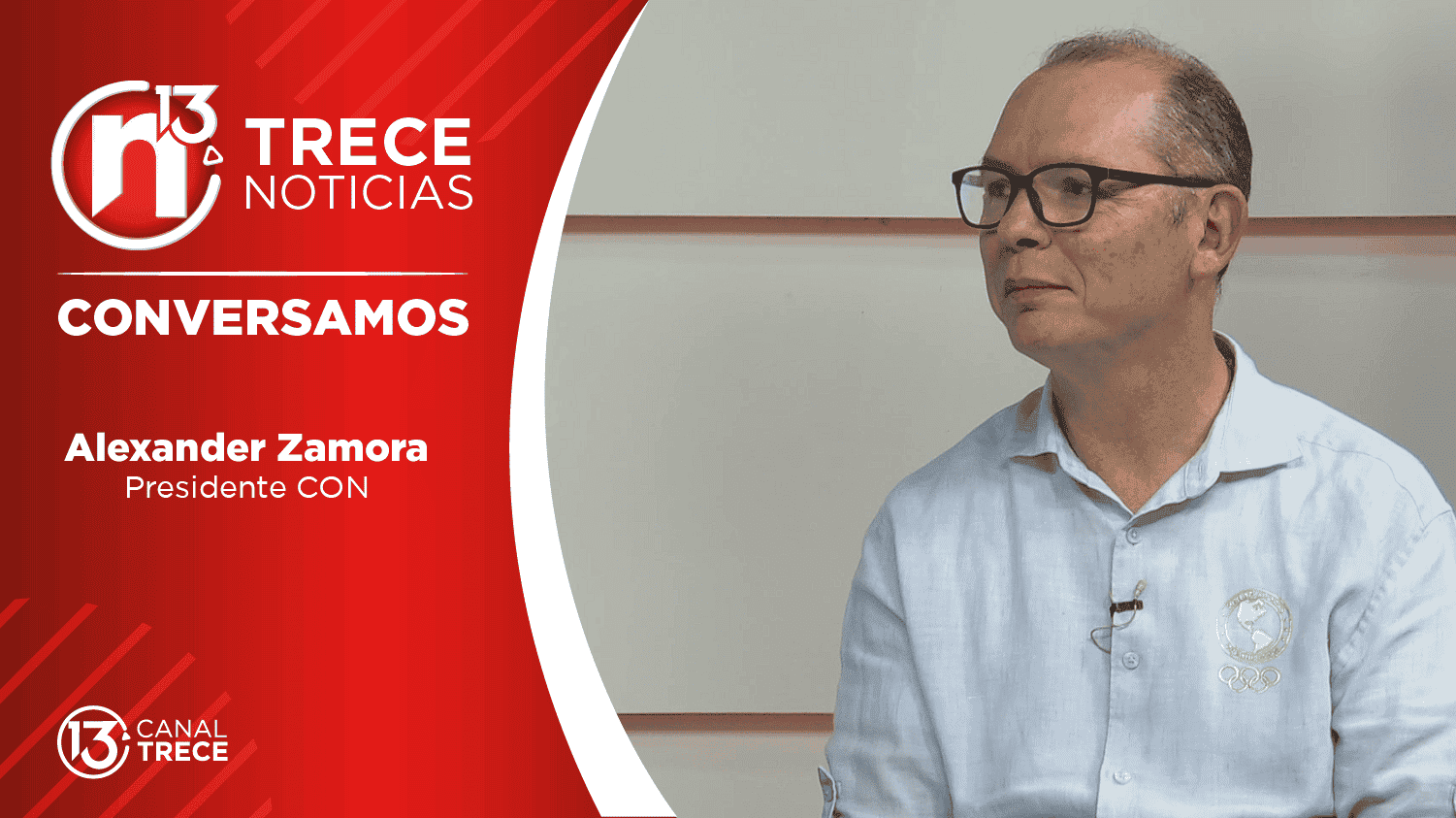 Conversamos con Alezander Zamora, presidente del CON.