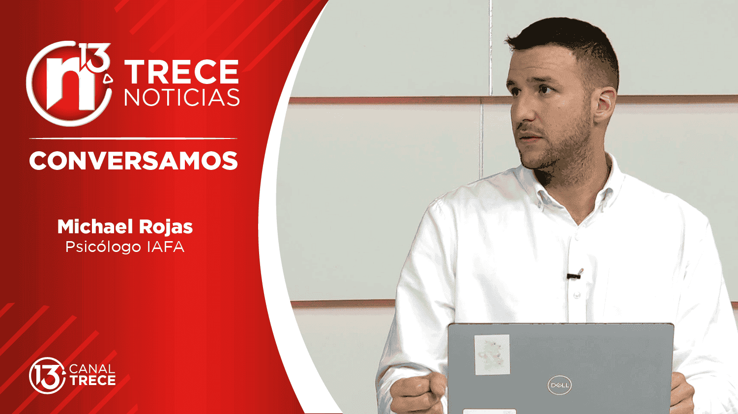 Conversamos con Michael Rojas, psicólogo del IAFA.