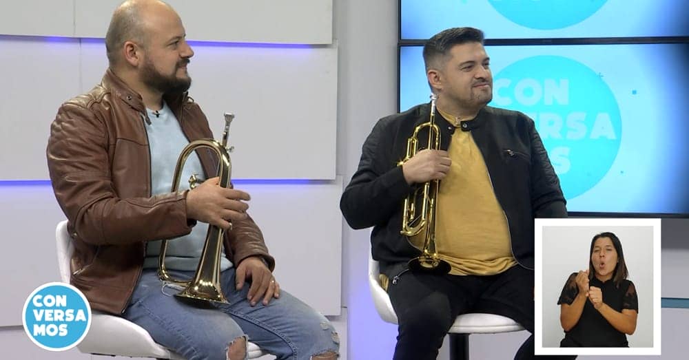 Conversamos con Ernesto Núñez y Alexis Morales, trompetistas costarricenses.