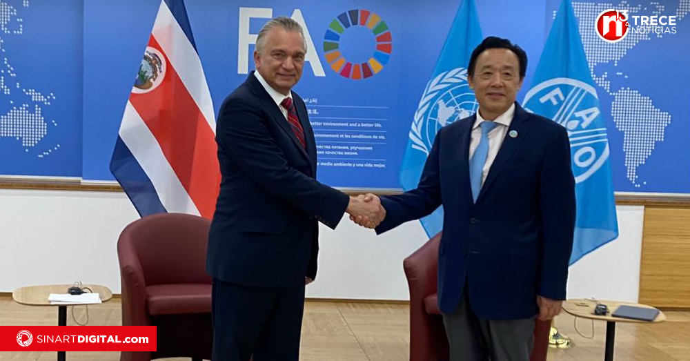 Costa Rica busca cooperación de la FAO en iniciativas agroambientales y de sostenibilidad