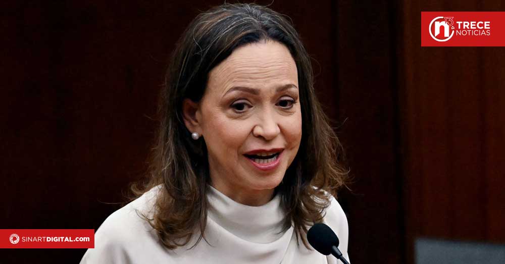 Líder opositora exiliada Machado dice que su regreso estabilizaría a Venezuela tras sismos