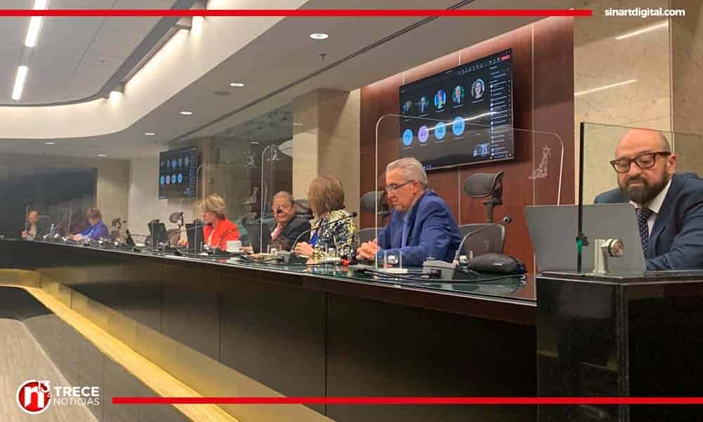 Corte Plena discute informe sobre proyecto contra crimen organizado 