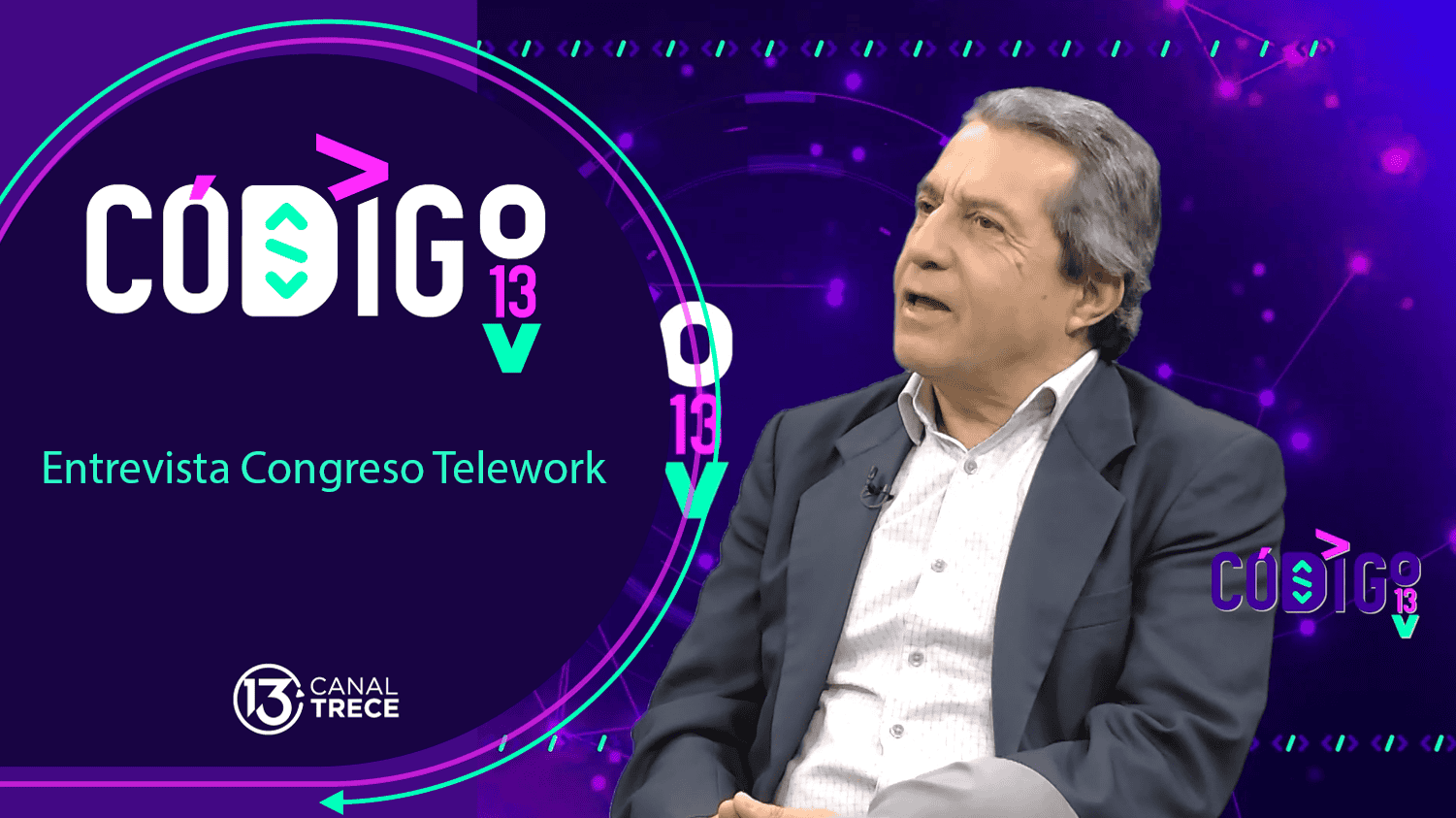Entrevista Congreso Telework | Código 13 - 30 Julio 2024