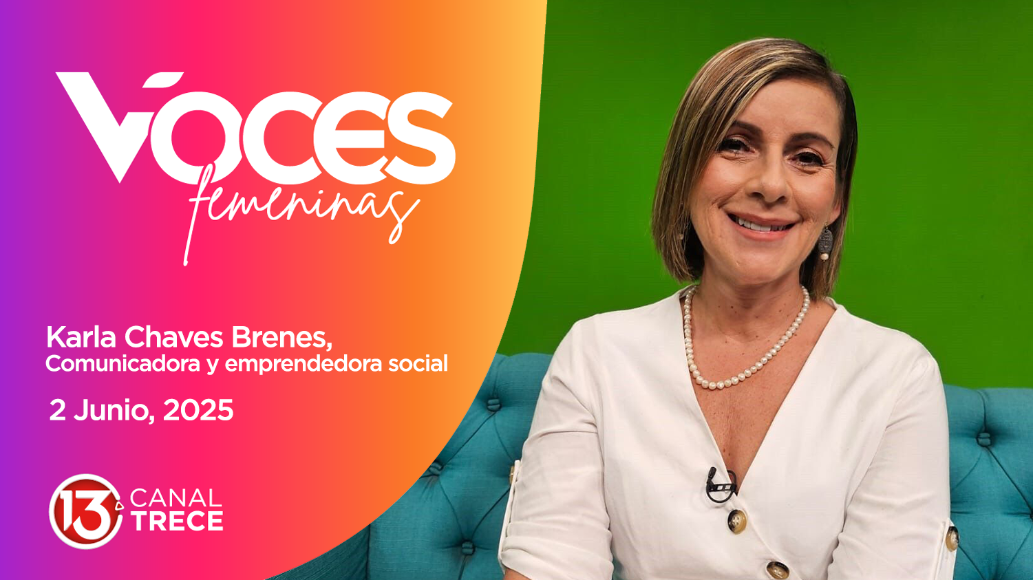 Voces Femeninas: Karla Chaves Brenes