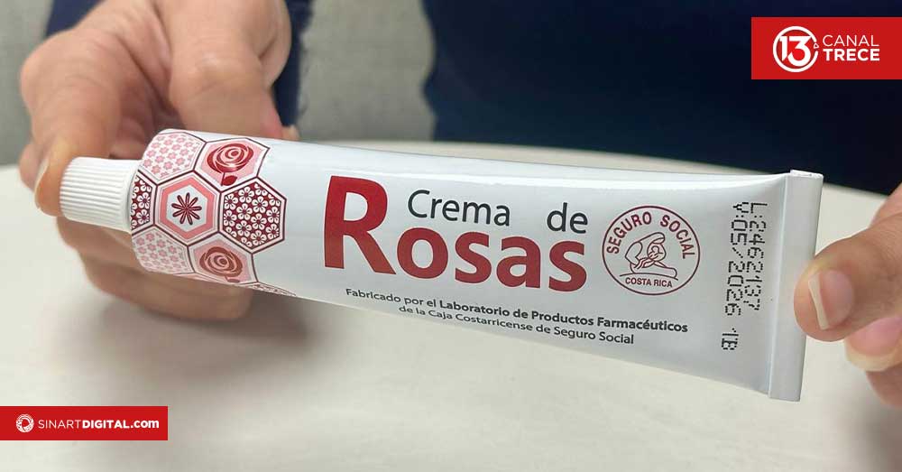 Producción de crema de rosas con tecnología automatizada
