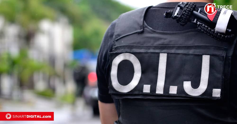 Criminales huyen de Policía y dejan tirado maletín con drogas y un arma