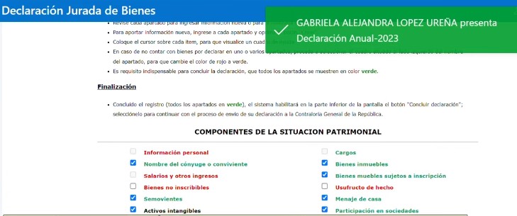 Más de 21 mil funcionarios públicos deben presentar su Declaración de Bienes ante la Contraloría