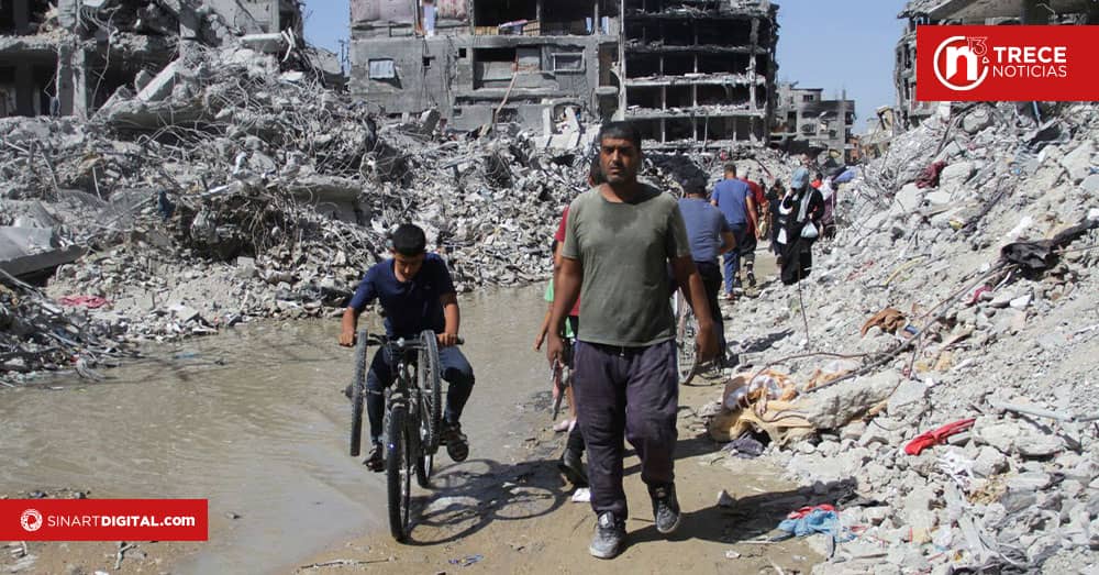 Desplazados de Gaza esperan la tregua para poder regresar a casa