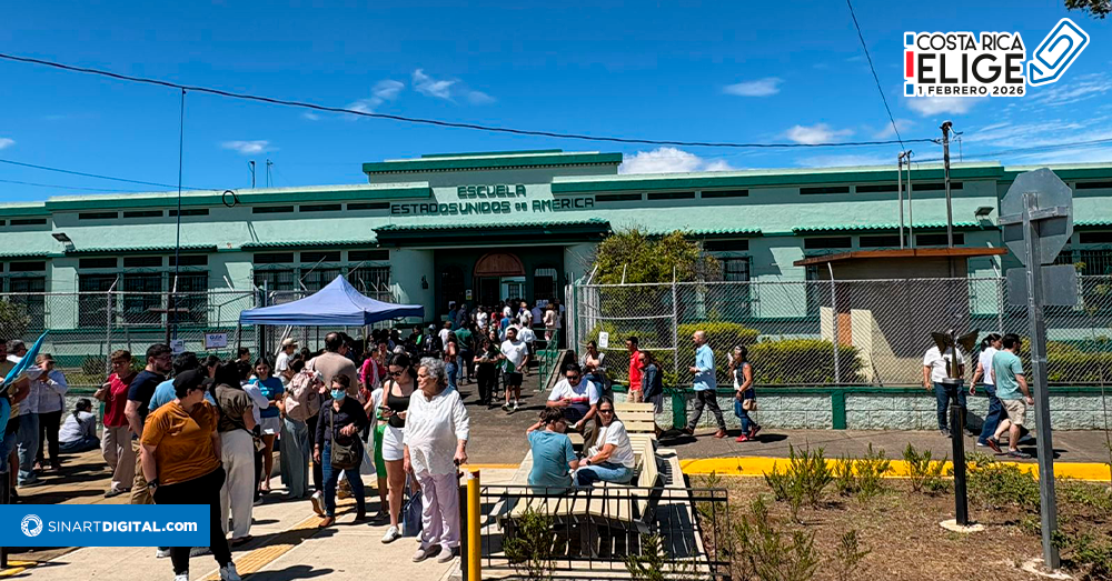 Costa Rica cierra jornada electoral marcada por el civismo y el orden