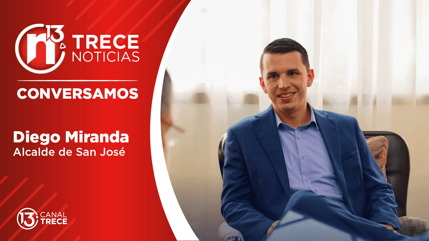 Diego Miranda Alcalde de San José | Conversamos