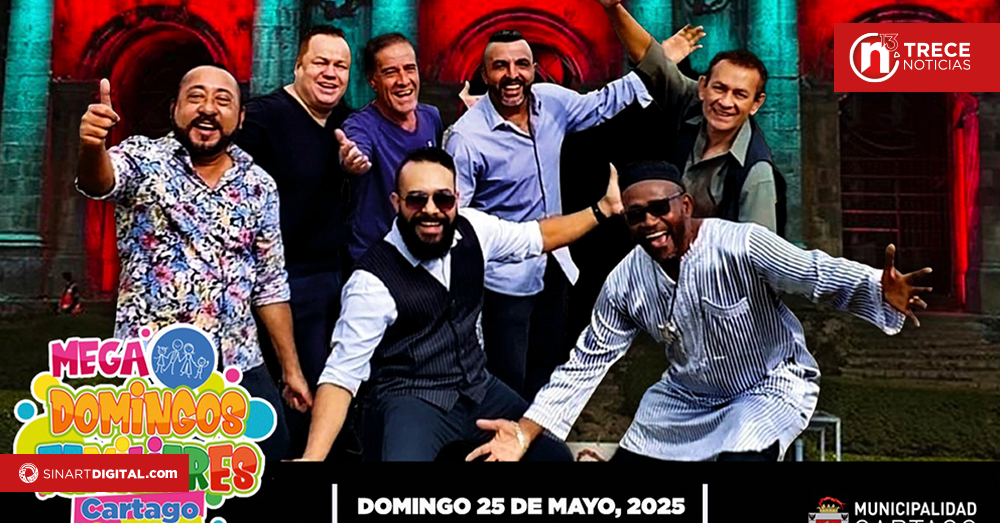 Mega Domingo en Cartago será una fiesta familiar