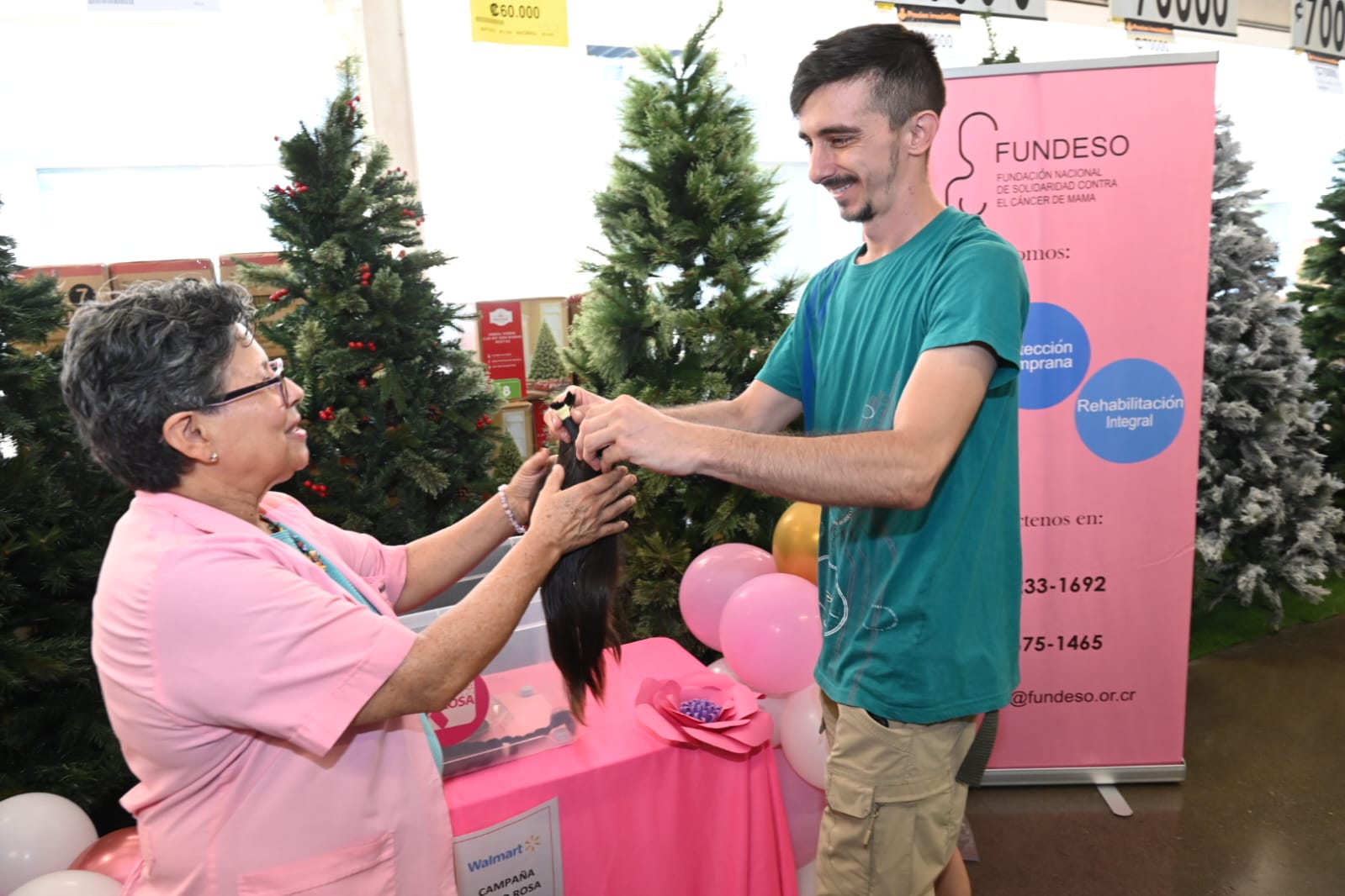 Campaña invita a donar cabello para mujeres con cáncer de mama