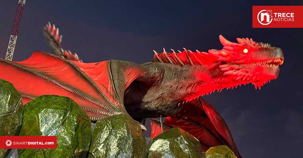 Dragonix llega a Parque Diversiones con fuerzas G
