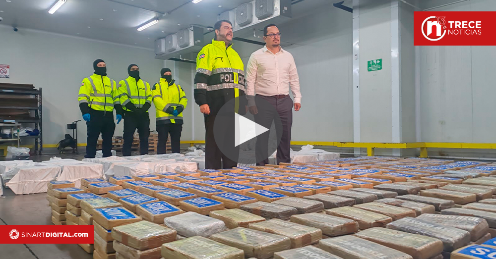 Operación Soberanía decomisa más de tres toneladas de cocaína en Moín