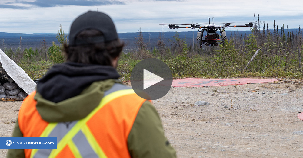 Canadá recurre a los drones para reforestar bosques arrasados por incendios