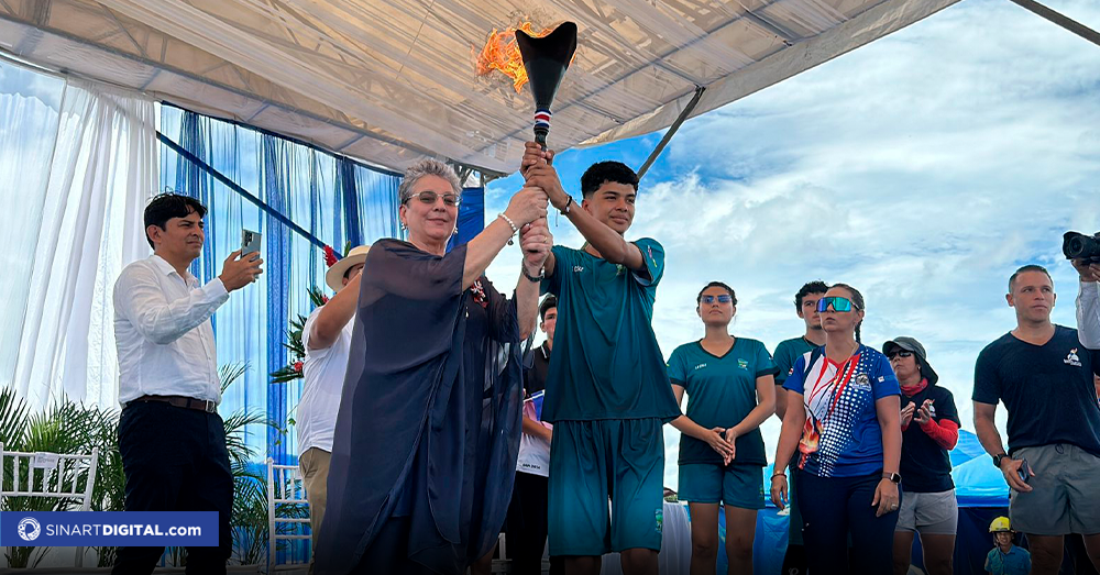 Dubank Ruiz Chávez recibió la Antorcha 2024