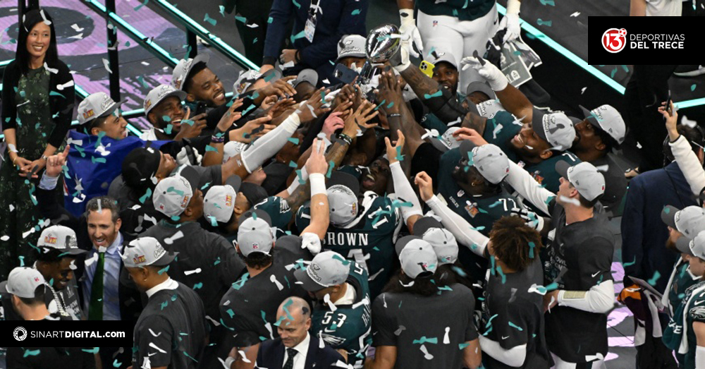 Eagles mandan en el Super Tazón por segunda vez en su historia