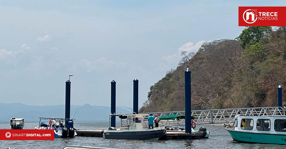 Isla Chira estrena embarcadero flotante útil en cualquier marea 