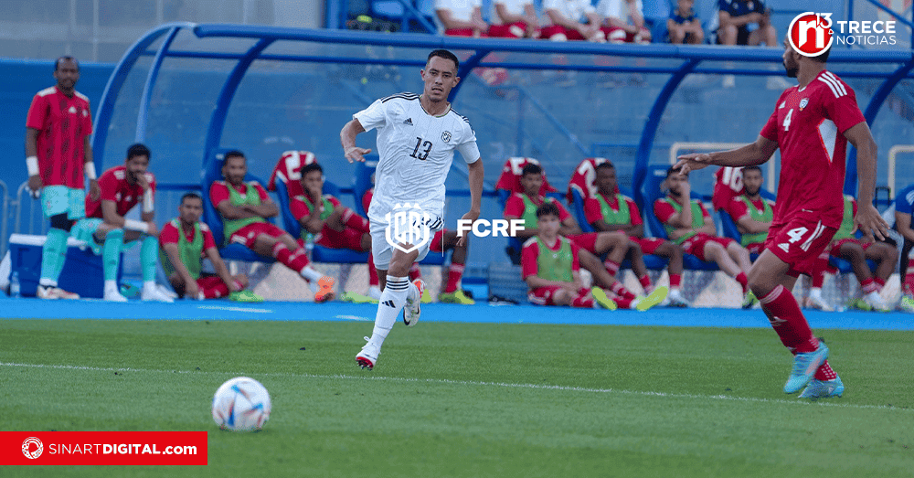 Costa Rica sucumbe ante Emiratos Árabes en último juego de fecha FIFA del mes