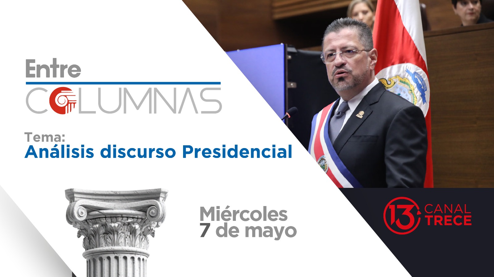 Análisis del discurso Presidencial | Entre Columnas 7 mayo 2025 	