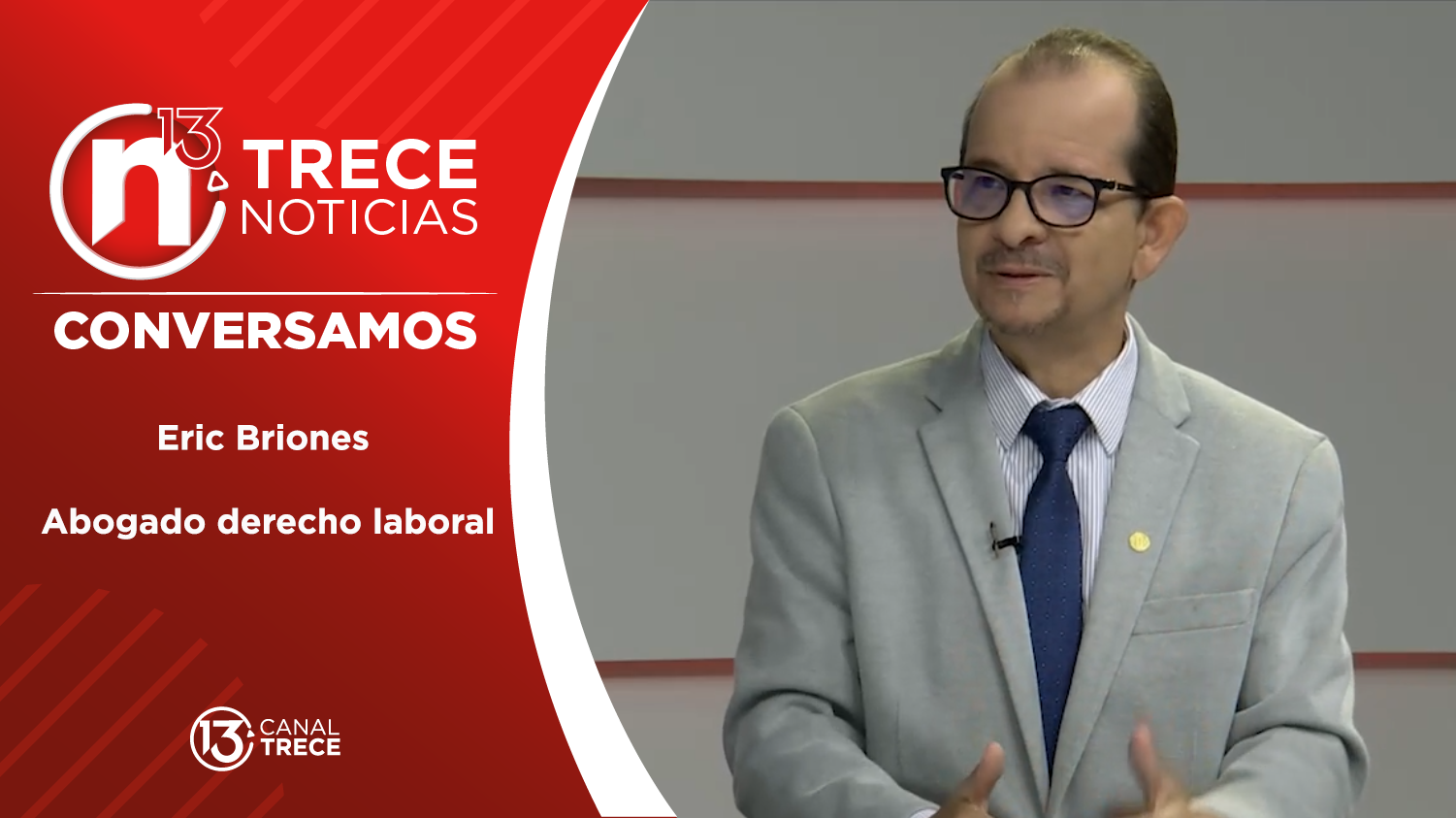 Conversamos con: Eric Briones 