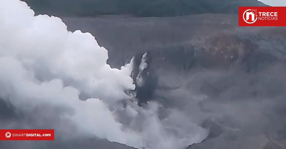 Incremento de la actividad eruptiva obliga el cierre del Parque Nacional Volcán Poás