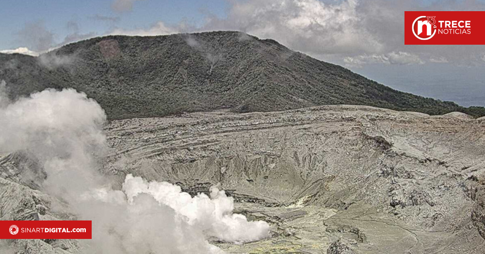 OVSICORI e IMN alertan sobre dispersión de ceniza y gases del Poás