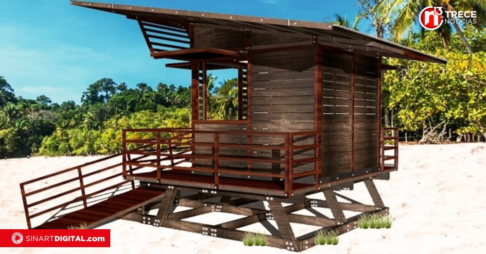 Construirán 9 estaciones de salvavidas con madera plástica