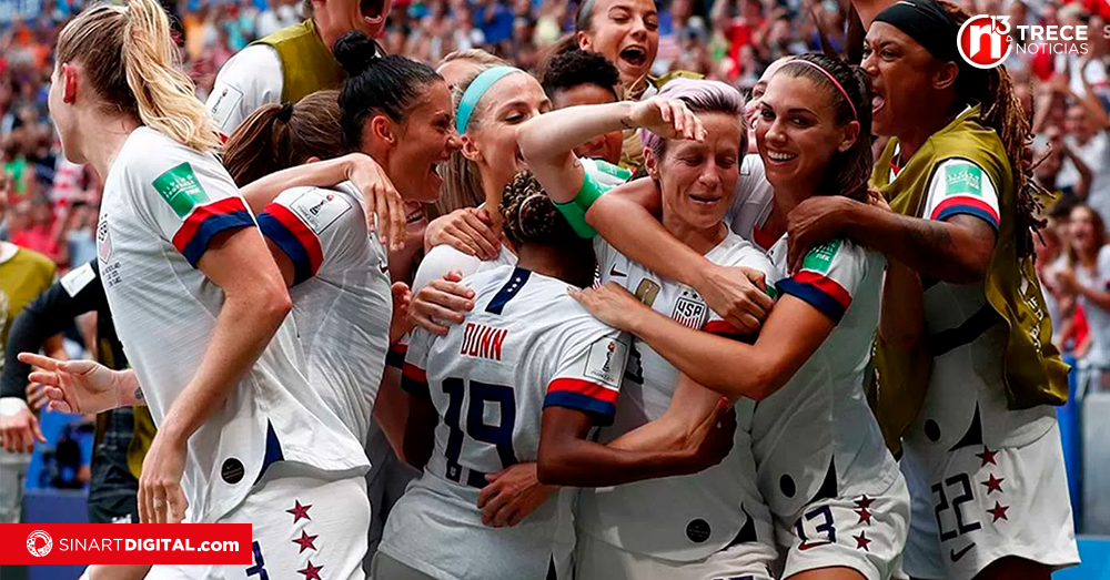 Estados Unidos volvió a hacer historia en mundiales femeninos
