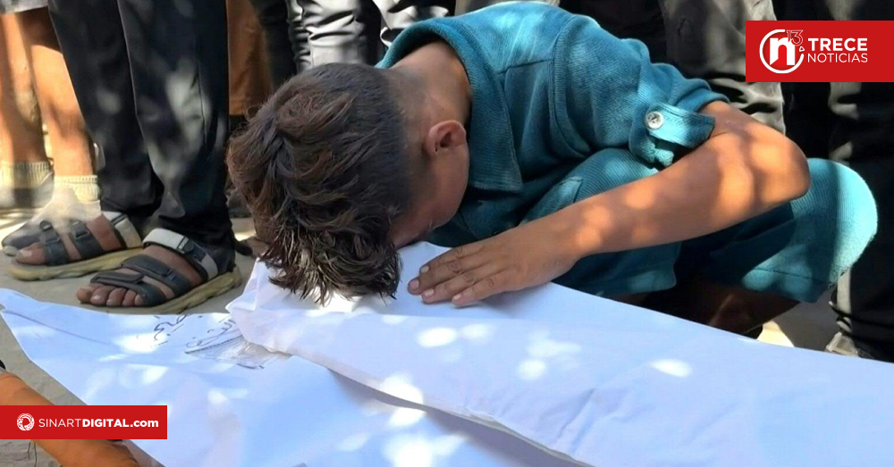 Veinte muertos en una estampida cerca de un centro de distribución de ayuda en Gaza