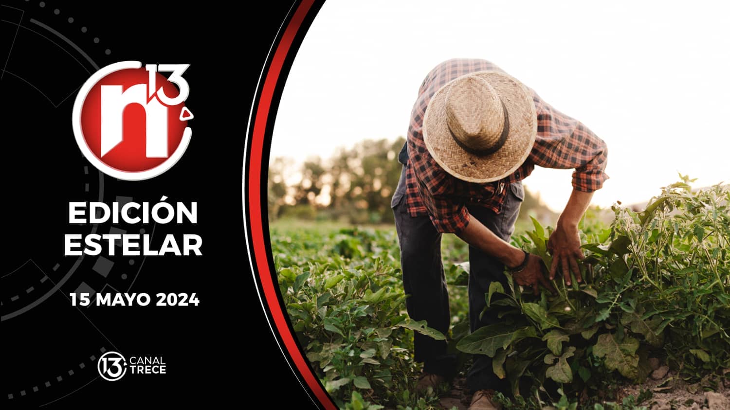 Trece Noticias Edición Estelar 15 mayo 2024.