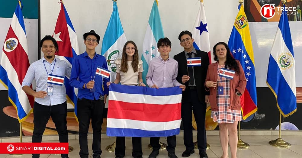 Estudiantes ticos ganan medallas en Olimpiada Centroamericana y del Caribe de Química