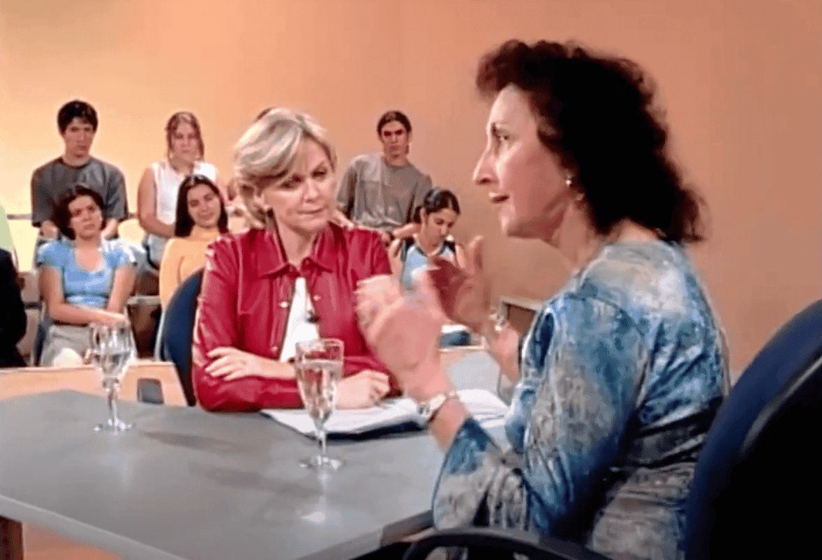 En persona con Inés Sánchez