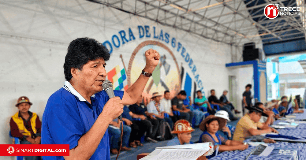  Afines a Evo Morales impulsarán su candiatura presidencial pese a inhabilitación judicial