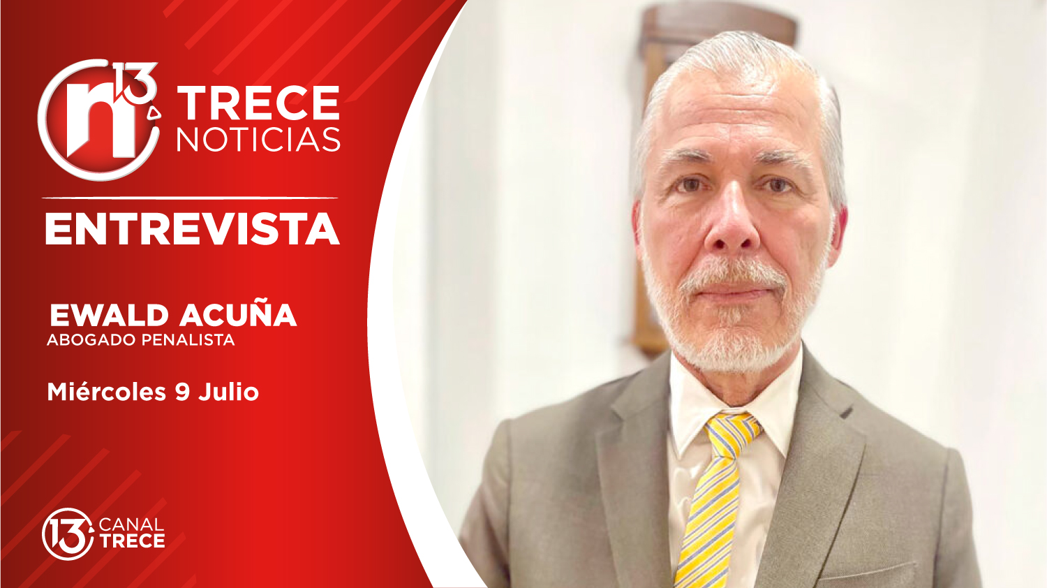 Entrevista a Ewald Acuña | 9 Julio 2025