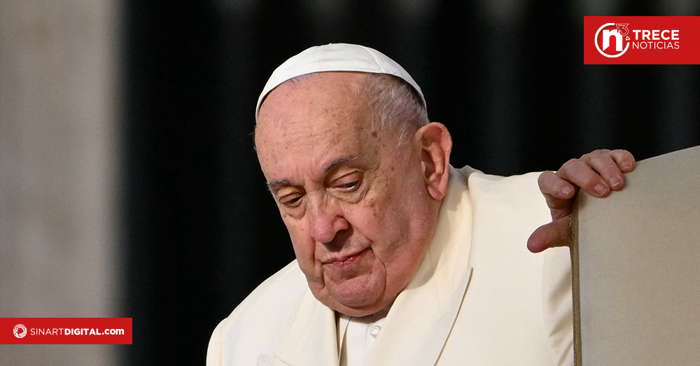 El estado de salud del papa Francisco registró una 