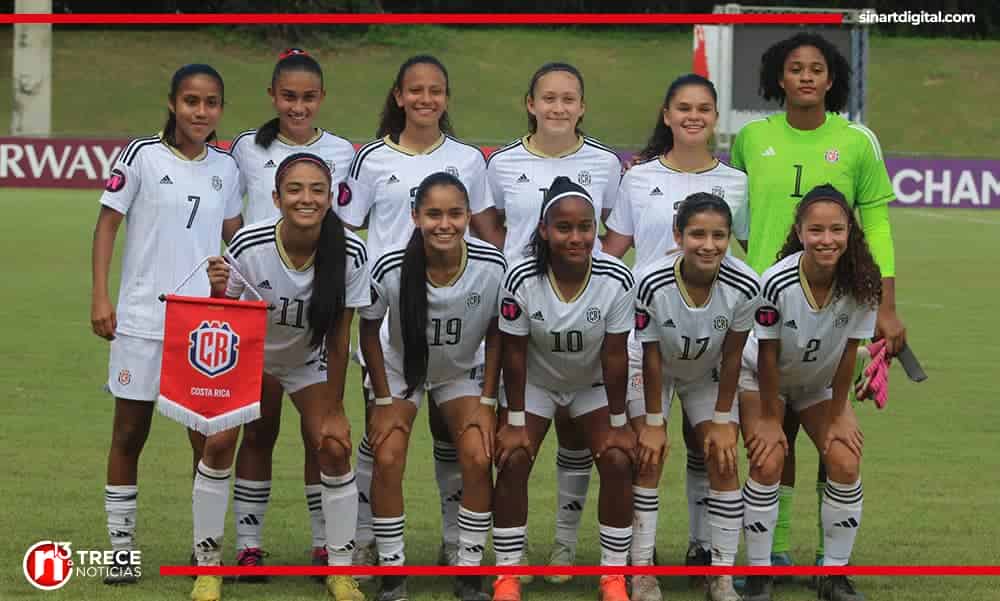  Femenina Sub-20 goleó 7 - 3 a Puerto en el debut del Premundial