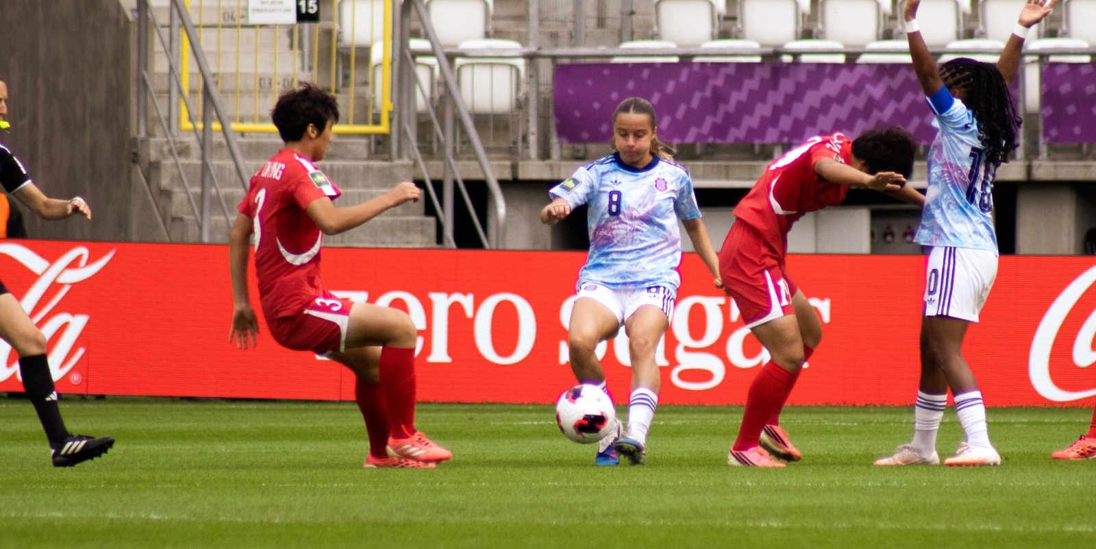 Costa Rica cae 4-0 ante Corea del Norte en el Mundial Sub-20 femenino